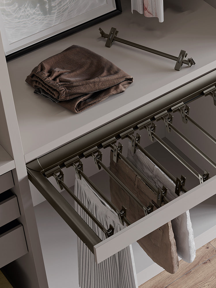 Load image into Gallery viewer, Salice Excessories Skirt Hanger for 3 Sided Drawer