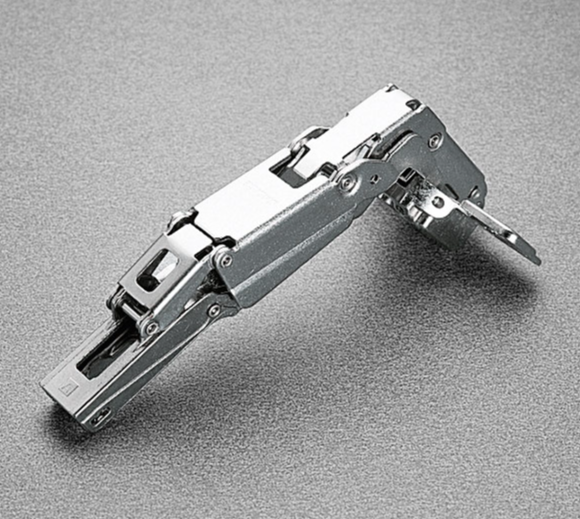 Load image into Gallery viewer, Salice 165° Full Overlay Sprung Cabinet Hinge 48mm Centres 10mm Dowel Fix - C2BFA99