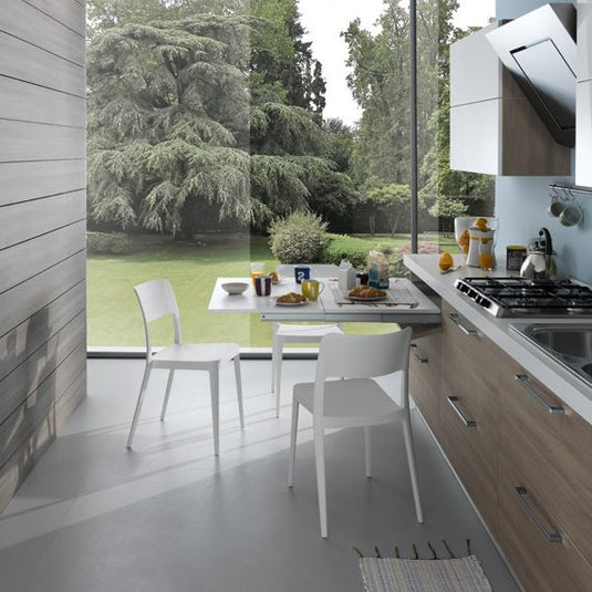 Salice Atim - LUNCH Pull-out table from drawer - Frame Only
