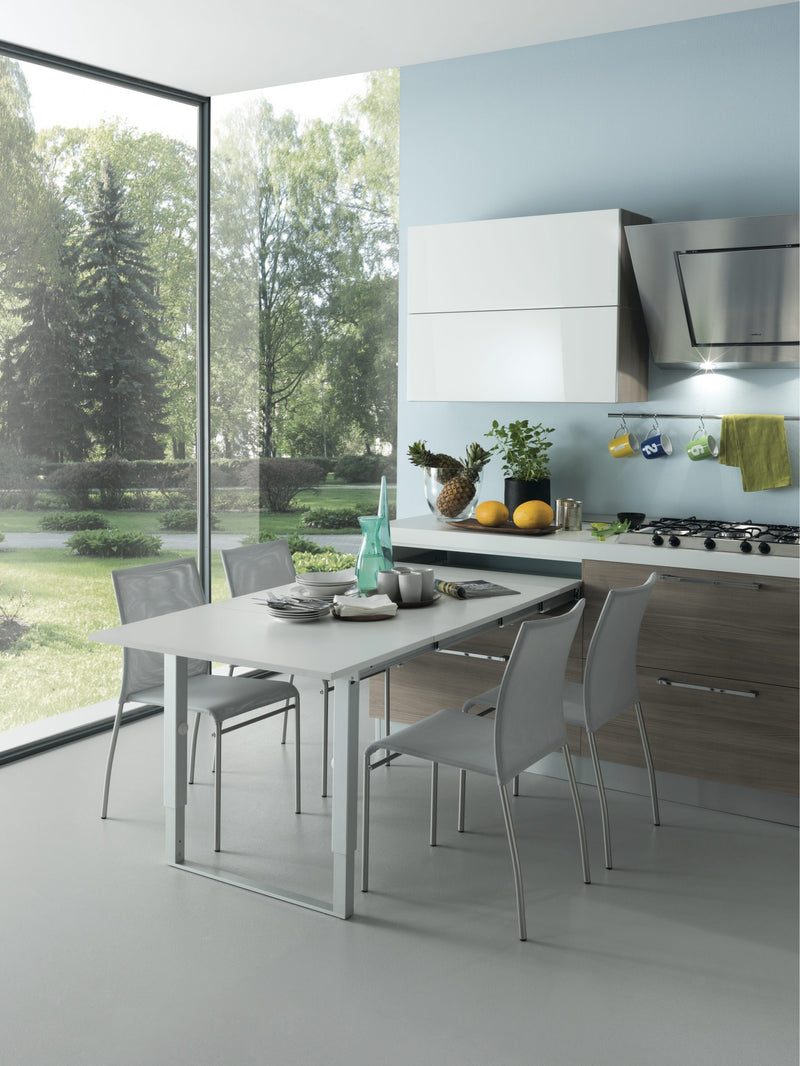 Load image into Gallery viewer, Salice Atim - PARTY Double-leg pull-out table from a drawer - Frame Only