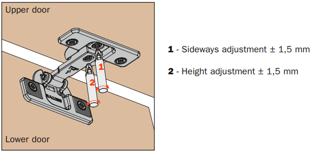 Load image into Gallery viewer, Salice Central Lift Hinge - FLCAE9R