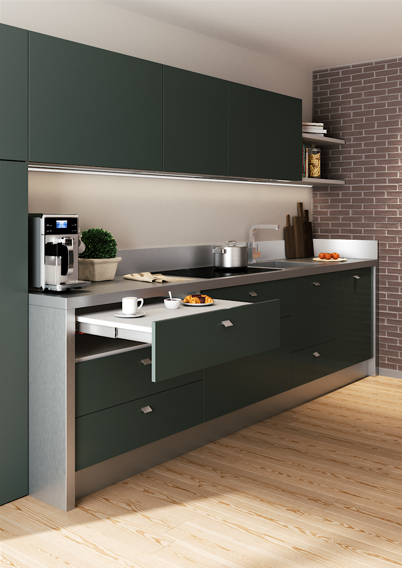 Load image into Gallery viewer, Salice Atim - Shot Pull-out worktop from drawer- Frame Only