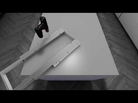 Load and play video in Gallery viewer, Atim Slide sliding table top demonstration