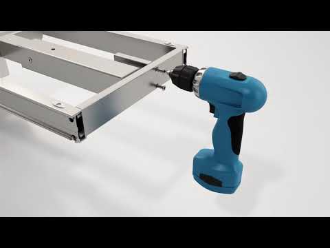 Load and play video in Gallery viewer, Salice Atim T-Bench pull-out seat from a drawer video