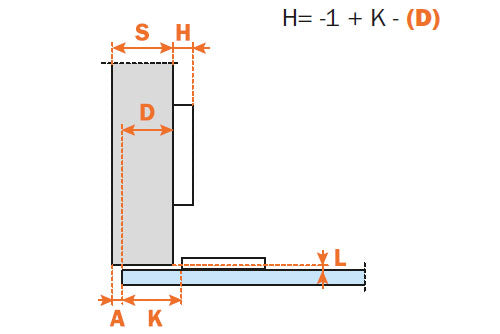 Load image into Gallery viewer, Salice Universal Sprung Hinge 110° for GLASS Doors - CBG2AC9