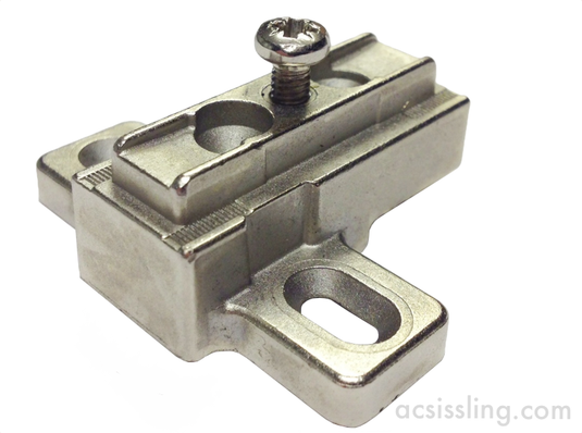 Salice Diecast Eccent Mount Plate 9mm - B2S3B99B6/15