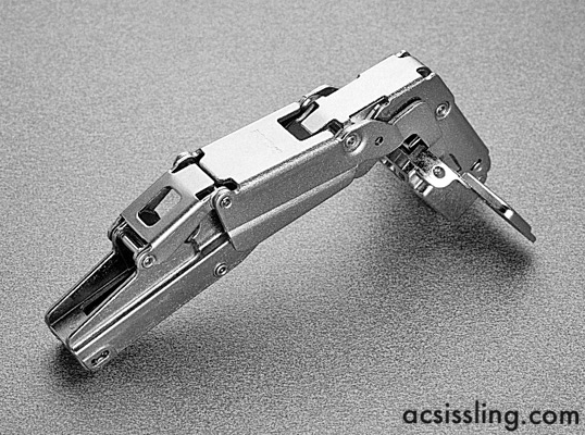 Load image into Gallery viewer, Salice 165° Half Overlay Sprung Cabinet Hinge - C2AFG99