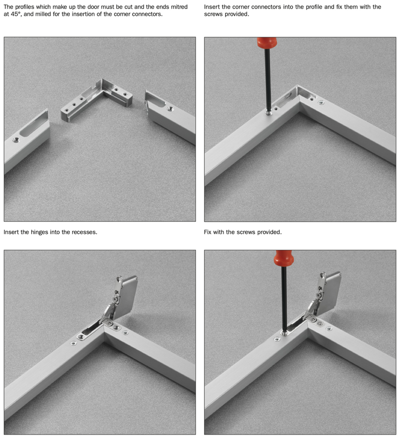 Load image into Gallery viewer, Salice Air 26mm Aluminium Door Profile - DEL6LP300_ - 2950mm - Individual Lengths