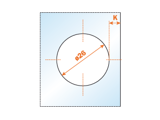 Load image into Gallery viewer, Salice 94° Full Overlay Glass Door Hinge - C2C7A39
