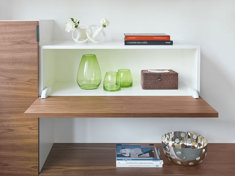 Load image into Gallery viewer, Salice Pacta Drop Flap Hinge Set - PUSH TO OPEN