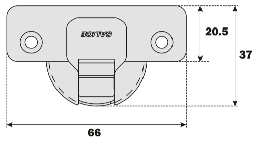 Load image into Gallery viewer, Salice 110° Quarter Overlay Sprung Cabinet Hinge - C2A6D99