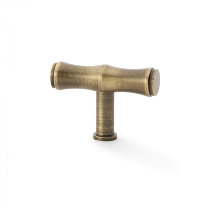 Load image into Gallery viewer, Alexander and Wilks Bamboo T-bar Cupboard Knob