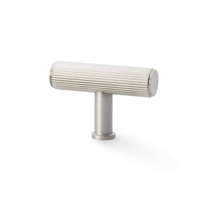 Load image into Gallery viewer, Alexander and Wilks Crispin Reeded T-bar Cupboard Knob