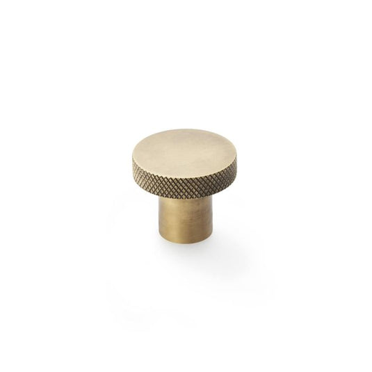 Alexander and Wilks - Hanover Knurled Circular Cupboard Knob