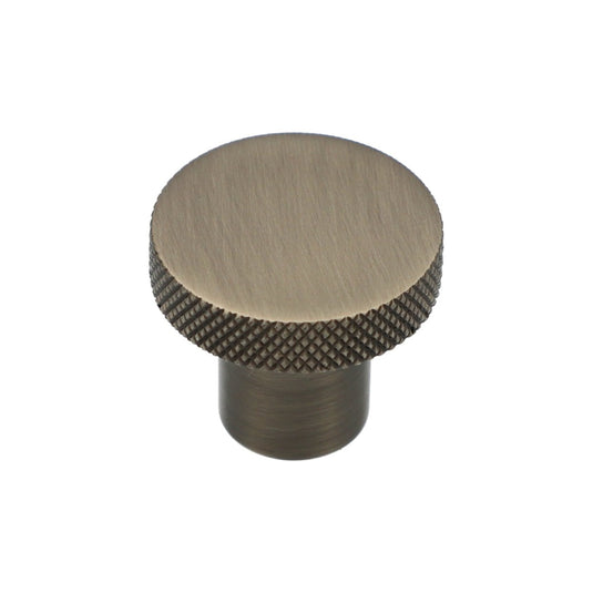 Alexander and Wilks - Hanover Knurled Circular Cupboard Knob