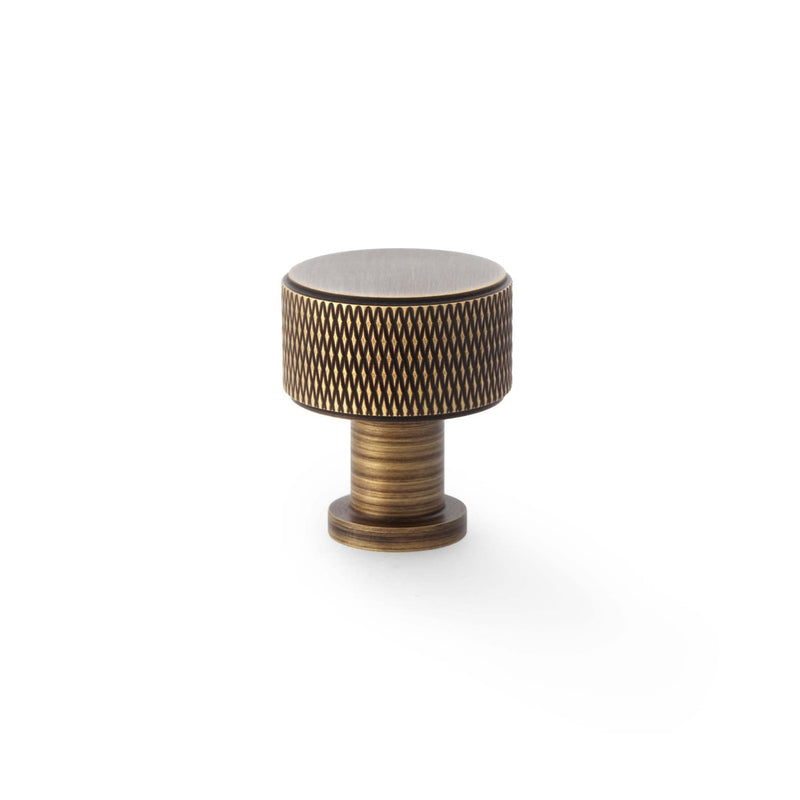 Load image into Gallery viewer, Alexander and Wilks Lucia Knurled Cupboard Knob
