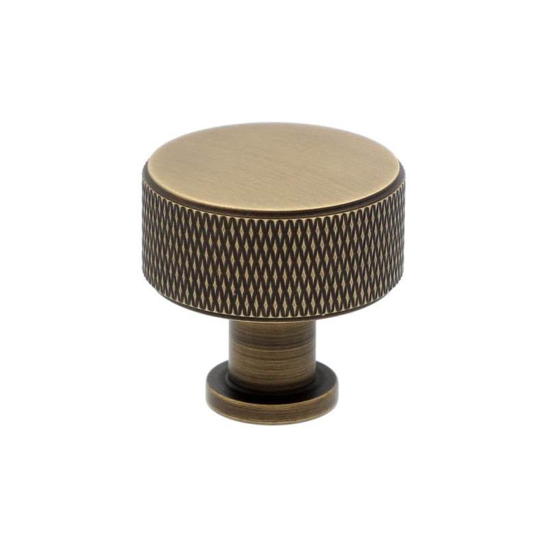 Load image into Gallery viewer, Alexander and Wilks Lucia Knurled Cupboard Knob