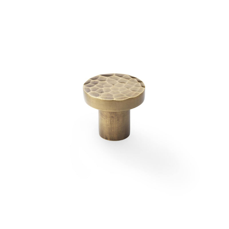 Load image into Gallery viewer, Alexander and Wilks Hanover Hammered Cupboard Knob