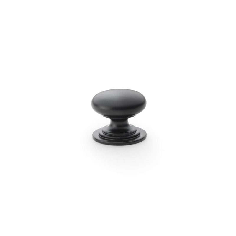 Load image into Gallery viewer, Alexander and Wilks Waltz Round Cupboard Knob on Stepped Rose