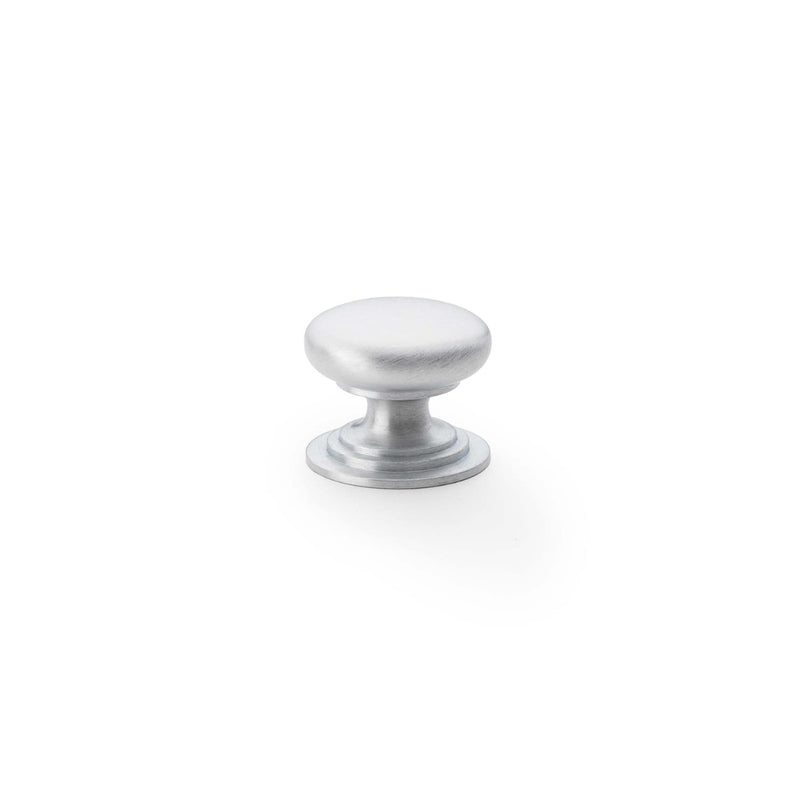 Load image into Gallery viewer, Alexander and Wilks Waltz Round Cupboard Knob on Stepped Rose