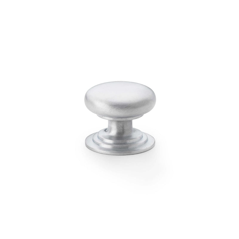 Load image into Gallery viewer, Alexander and Wilks Waltz Round Cupboard Knob on Stepped Rose