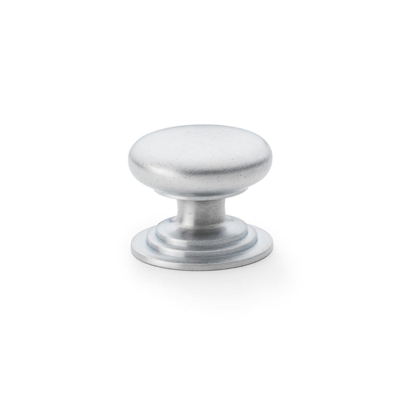 Load image into Gallery viewer, Alexander and Wilks Waltz Round Cupboard Knob on Stepped Rose