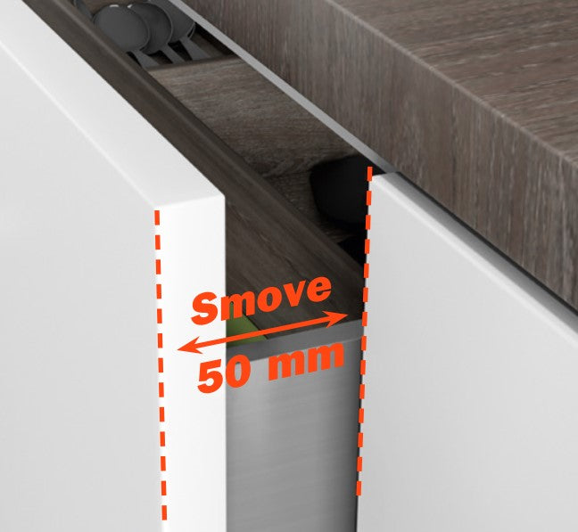 Load image into Gallery viewer, Salice Progressa+ G7E9S Concealed Drawer Runner - Soft Close (Smove) - 18-19mm Sides (Copy)