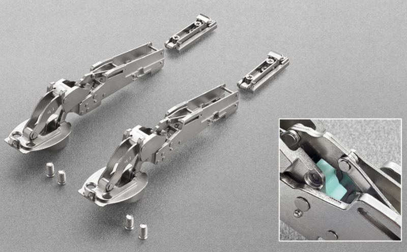 Load image into Gallery viewer, Salice Pacta Drop Flap Hinge Set