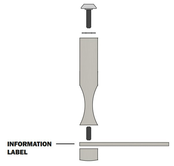Load image into Gallery viewer, Salice Pin Wine Information Labels