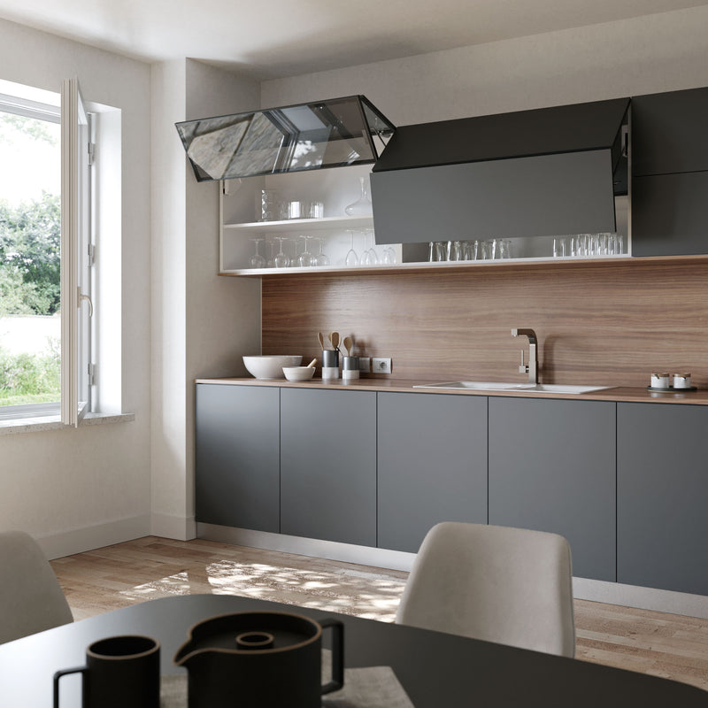 Load image into Gallery viewer, Salice EvoLift Folding Door Lift System for Cabinet Height 691-750mm