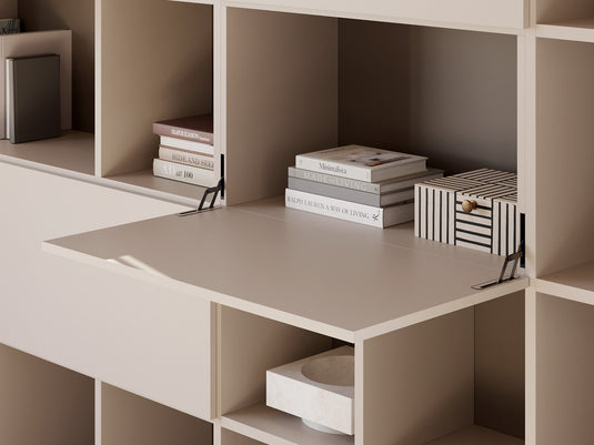 Salice Tilt Down for Recessed Assembly in Counter Side Panel - 22-30mm Thick Doors