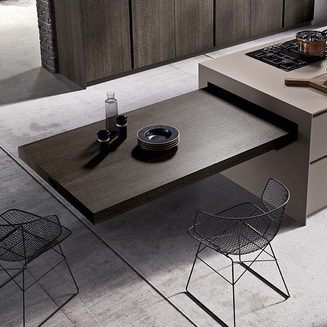Load image into Gallery viewer, Salice Atim Breakfast pull-out top extended
