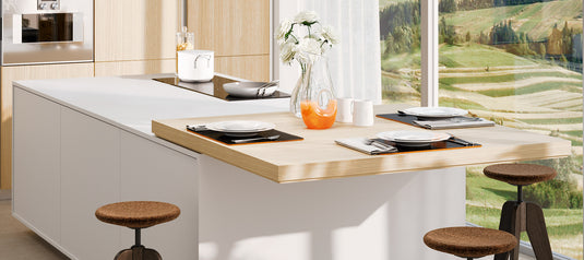 Salice Atim Snack Top in a kitchen
