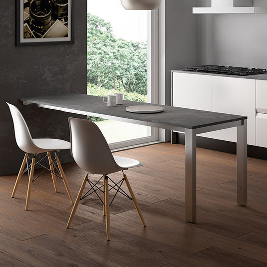 Salice Atim Voila Chair Reverse foldaway table extended