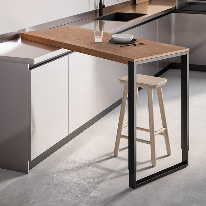 Load image into Gallery viewer, Salice Atim Sestante sliding and revolving table top extended
