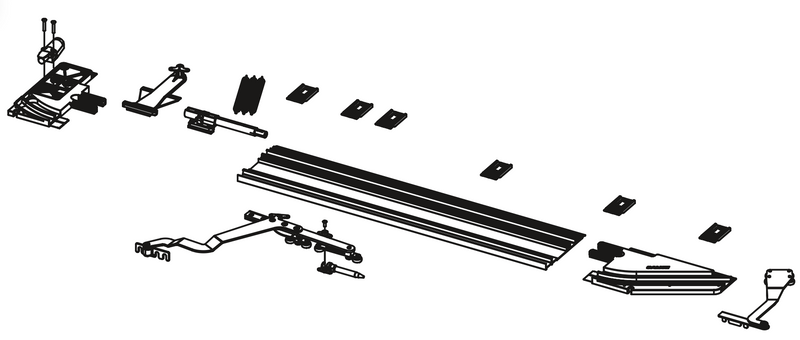 Load image into Gallery viewer, Salice Folder 180 Concertina Bi-Fold System
