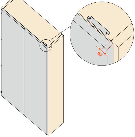 Load image into Gallery viewer, Salice Folder 180 4th Corner Magnet Kit for Base Version
