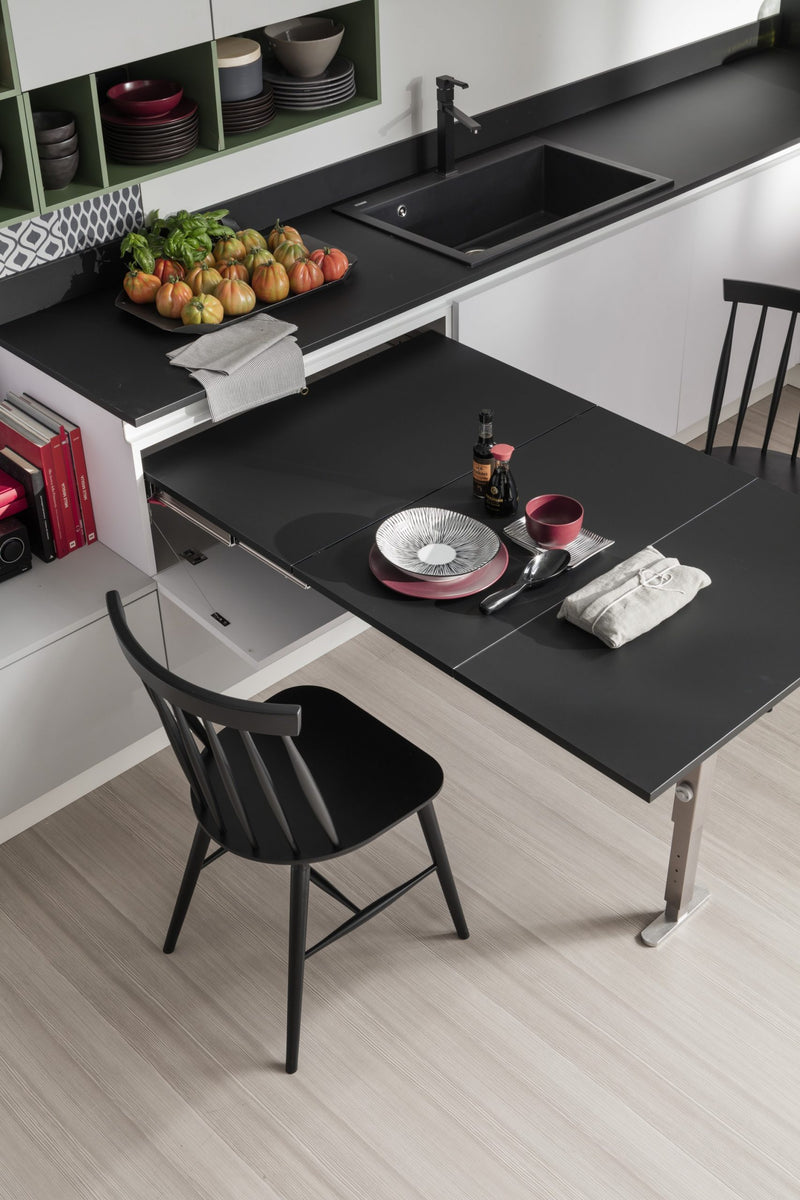 Load image into Gallery viewer, Salice Atim T-Able pull-out table extended
