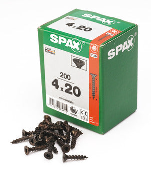 Spax Universal Black Wood Screws Torx