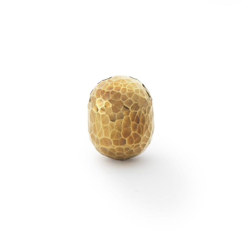 Load image into Gallery viewer, Alexander and Wilks Patrice Hammered Vertical Oval Cupboard Knob
